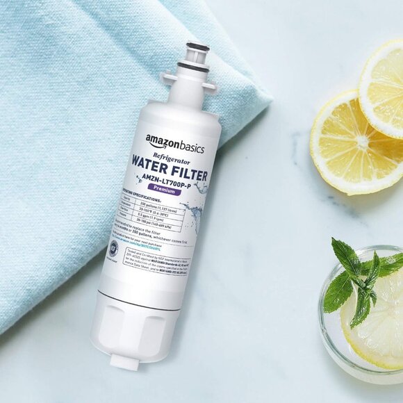 3-Pack LT700P-P Water Filter AmazonBasics NSF Fits LG Kenmore Refrigerator - Picture 7 of 8